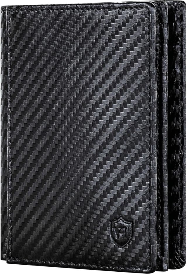 Detalle de VON HEESEN Leder-Geldbörse mit RFID 11 cm