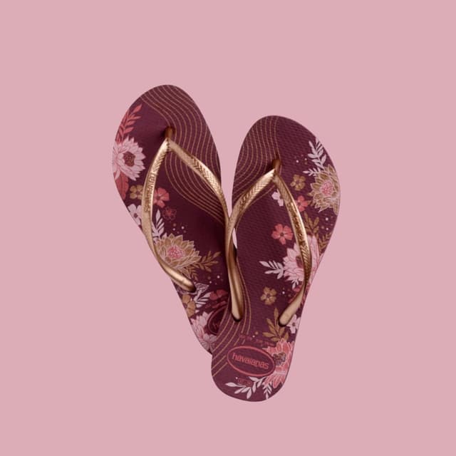 Detalle 2 de Havaianas Slim Organic – tongs femme élégantes à semelle antidérapante