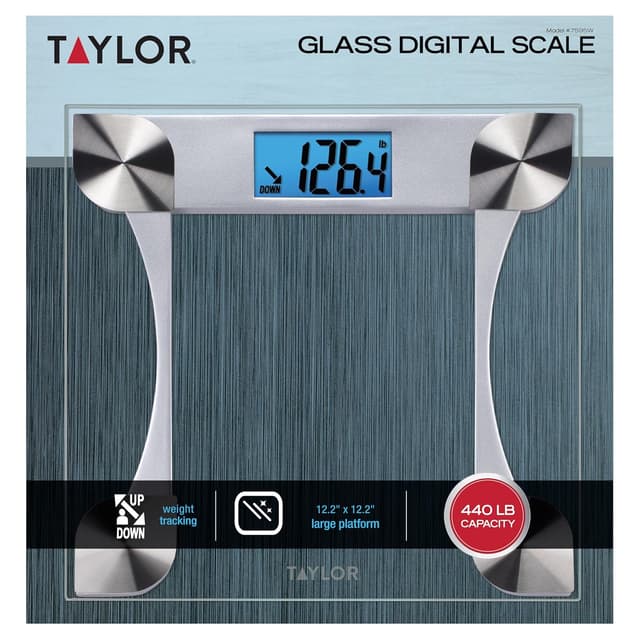 Thumbnail 3 de Taylor Digital Glass Scale 440 lb ๐
