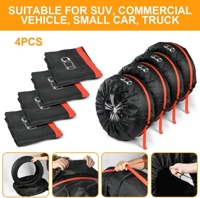 Thumbnail 5 de Adiwo Reifentaschen 4 Stück 13–18 Zoll