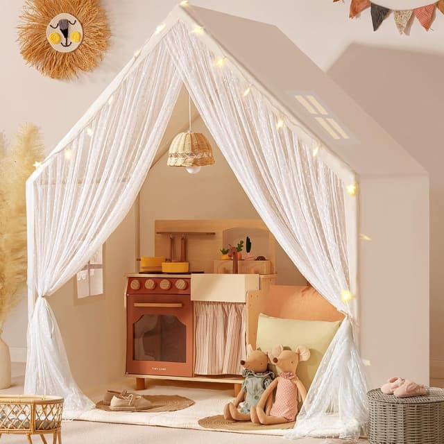 Thumbnail 6 de Tiny Land Play Tent 52in Kids Playhouse