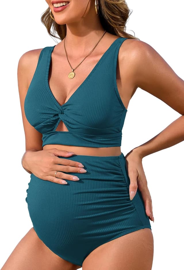 Thumbnail 6 de Charmo High Waisted Maternity Swimsuit 2‑Piece