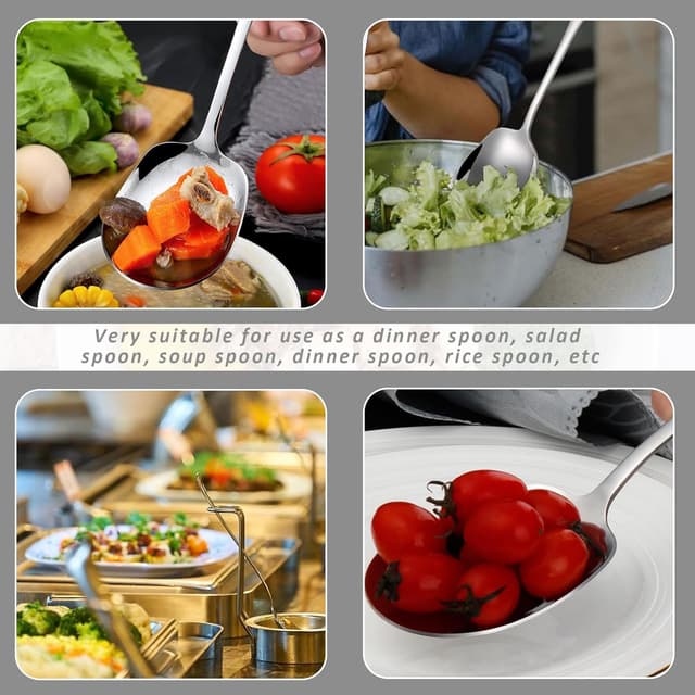 Thumbnail 4 de Servierlöffel Edelstahl 25 cm