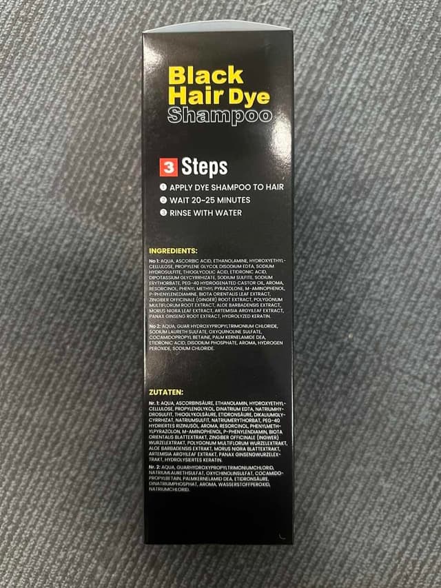 Thumbnail 3 de cosmpro Black Hair Dye Shampoo 3-4 weeks