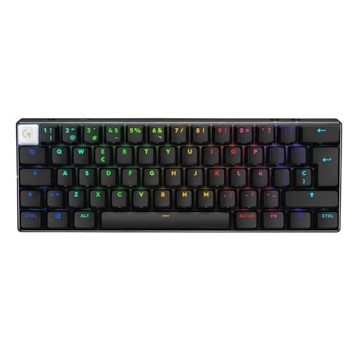 Detalle de Logitech G Pro X 60 Lightspeed — teclado 60% mecánico