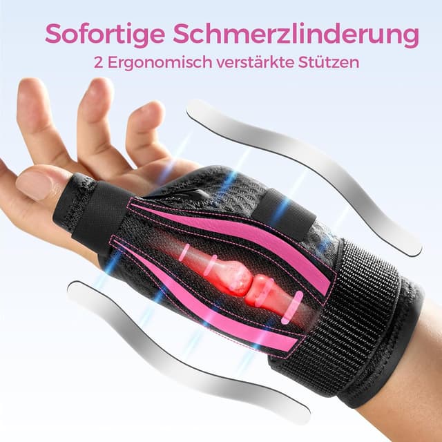 Detalle 2 de FULDAY Daumenbandage Ergonomische Schiene M