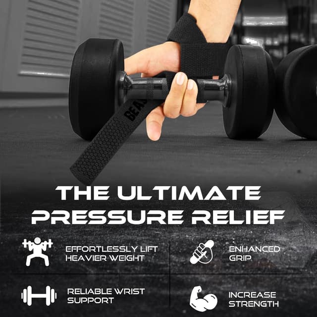 Thumbnail 6 de Weight lifting wrist straps for support