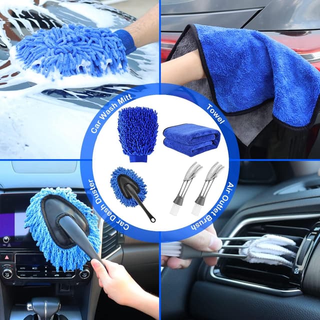Thumbnail 5 de 26Pcs Car Detailing Brush Set 26pcs 🧽