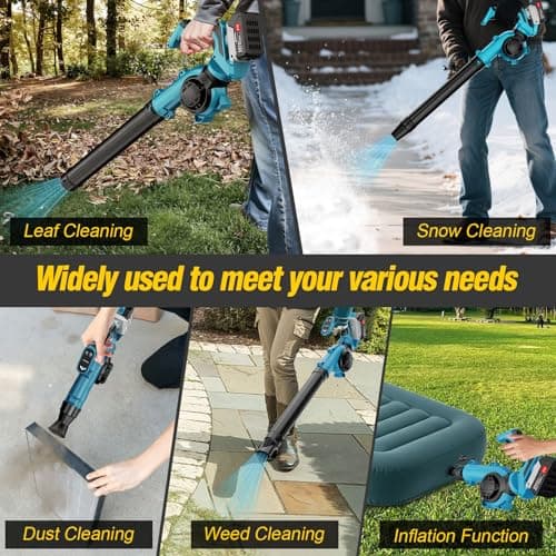 Thumbnail 8 de Fovendi 21V Soplador de Hojas ⚙️