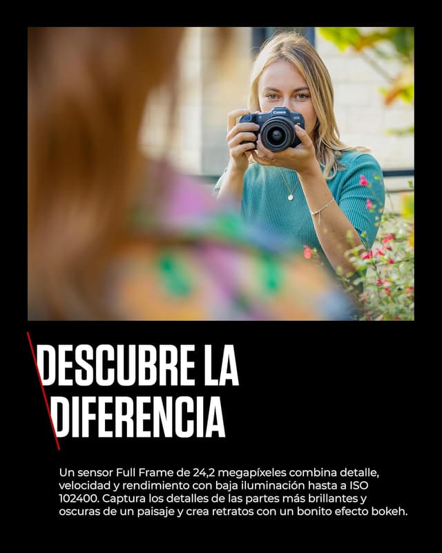 Thumbnail 8 de Canon EOS R8 Cámara Mirrorless Full Frame 📷 24.2 MP 4K 60fps