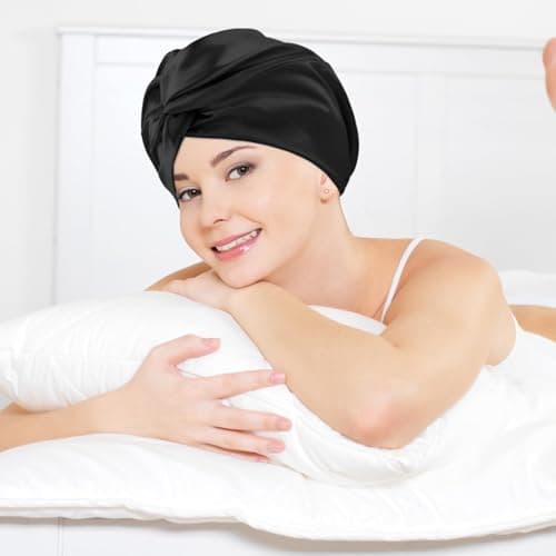 Thumbnail 4 de FOLAI Seidenhaube Schlafmütze für Haare nachts