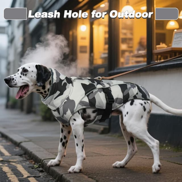 Thumbnail 5 de DENTRUN Extra Large Warm Dog Jacket for Great Dane