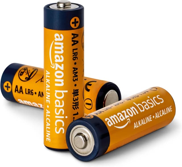 Detalle 2 de Amazon Basics 48 AA alkaline batteries, 1.5V