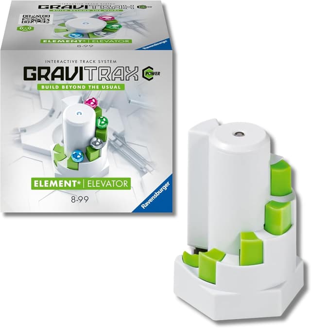 Detalle de Ravensburger Gravitrax Power Elevator, circuito de canicas