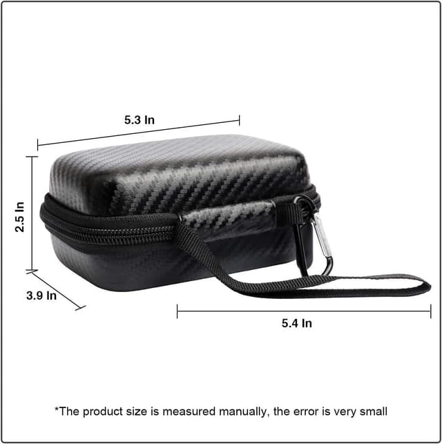 Detalle 2 de Jiusion hard travel storage carrying case for Carson MicroBrite Plus and MicroFlip microscopes