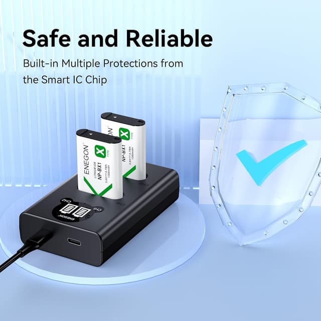 Thumbnail 5 de ENEGON NP-BX1 Kit Batteria 1300mAh