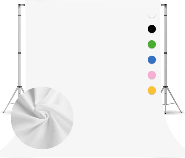 Imagen de White Photography Backdrop 8x10FT en OfertitasTOP