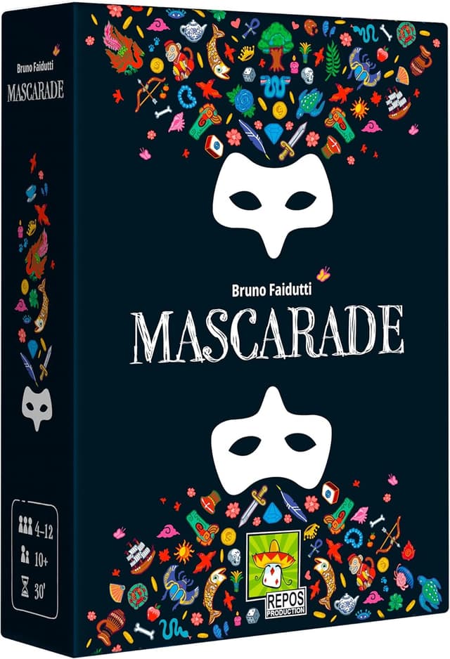 Detalle de Asmodee Mascarade, jeu de bluff 4-6 joueurs
