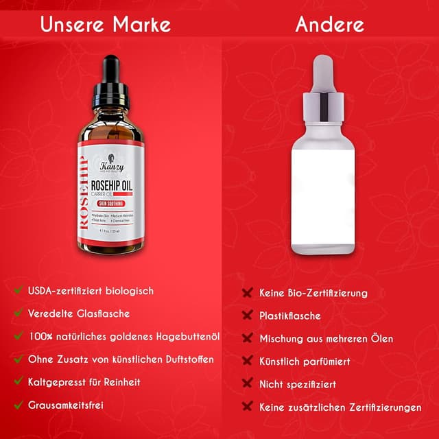 Thumbnail 4 de Kanzy Hagebuttenöl Kaltgepresst 120ml