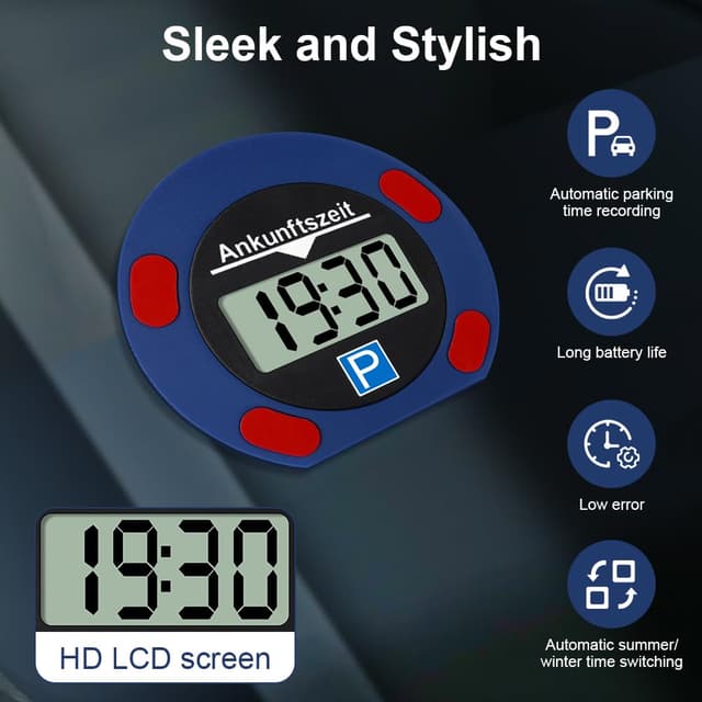 Thumbnail 2 de vsshe Parkscheibe 2 Jahre Batterie