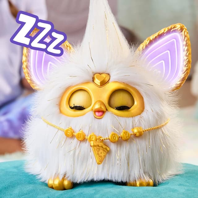 Detalle de Furby Gold Glam 6-inch interactive plush