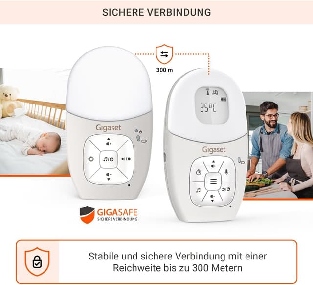 Thumbnail 1 de Gigaset Baby 100 Audio-Babyphone 300 m