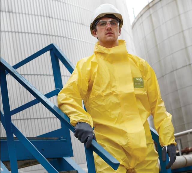 Thumbnail 2 de Ansell AlphaTec 2300 Modello 132 Tuta integrale protettiva gialla