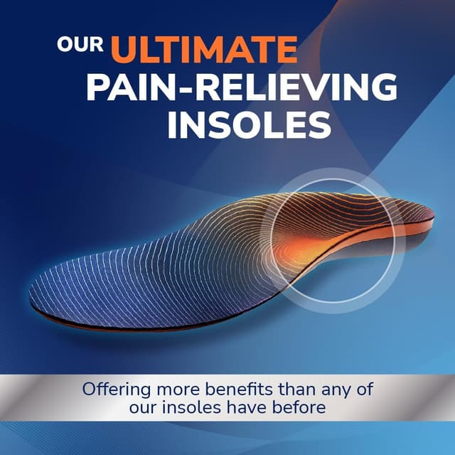 Detalle 2 de Dr. Scholl’s Advanced Pain Relief Insoles 340 lbs