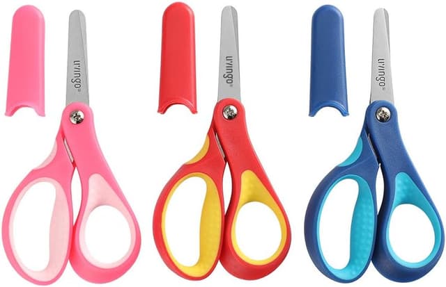 Thumbnail 6 de LIVINGO 5" Kids School Scissors 3 Pack