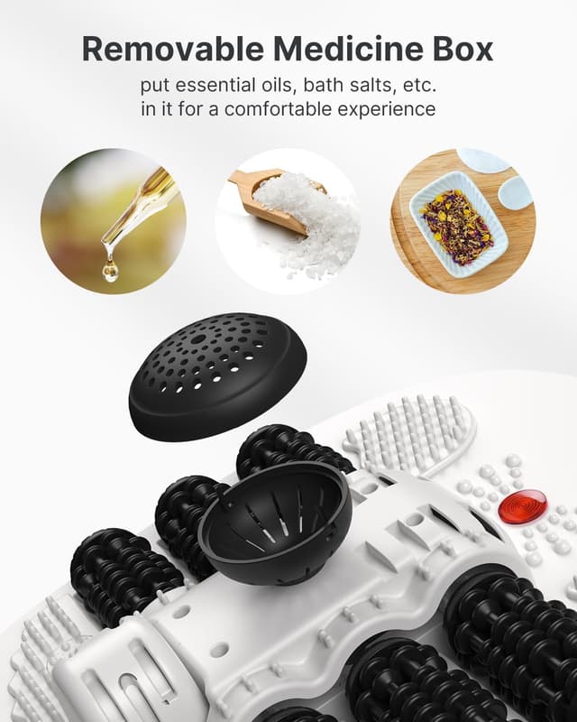 Detalle 1 de RENPHO Foot spa massager with heater