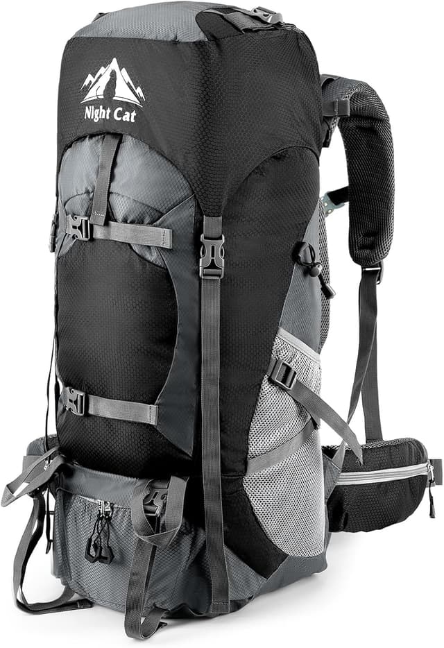Imagen de Night Cat zaino da trekking 70L per escursionismo e viaggio en OfertitasTOP