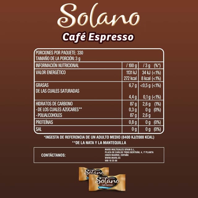 Thumbnail 6 de Solano Caramelo Cremoso Café Sin Azúcar, 1kg - Halloween