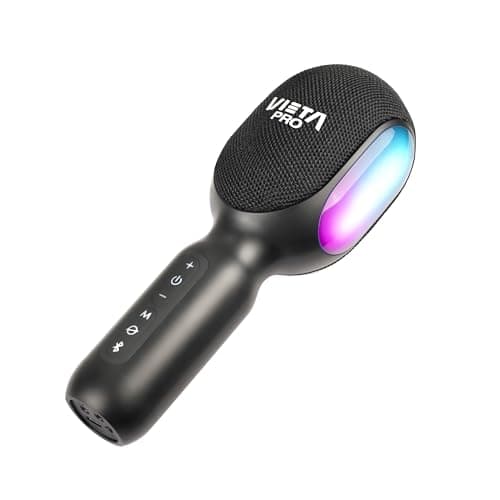 Detalle 1 de Micrófono Vieta Pro Karaoke 10H 📢