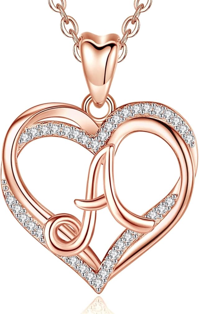 Detalle de INFUSEU Collana Ciondolo Lettera A-Z 20"