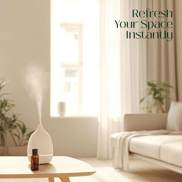 Detalle de Peppermint Essential Oil (Mentha Piperita) 4 oz with Glass Bottle, Dropper, Sprayer, and User Guide E-Book