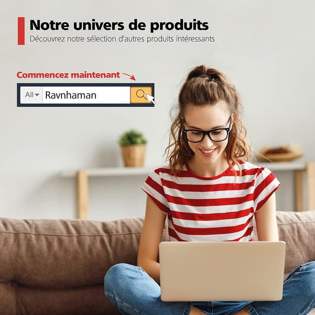 Thumbnail 6 de RAVN HAMAN Jeu de 6 mousquetons 4 x 40 mm avec fermeture à ressort, acier galvanisé (charge jusqu’à 40 kg)