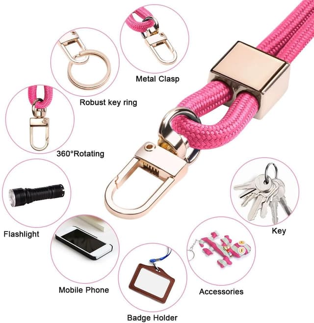 Detalle 2 de Vicloon Cordon tour de cou Rose