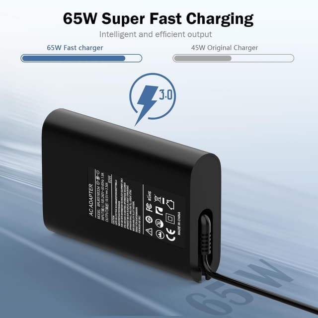 Thumbnail 5 de Dell 65W laptop charger 7.4x5.0mm 🔌
