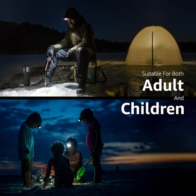 Thumbnail 6 de Lepro Linterna Frontal LED USB Recargable 150 m