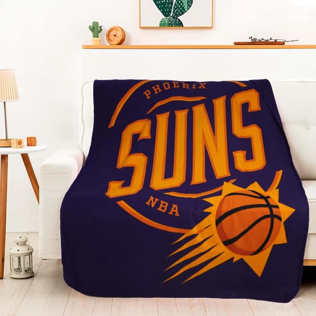 Detalle de Northwest NBA Phoenix Suns Fleece Throw Blanket (50" x 60"), Campaign