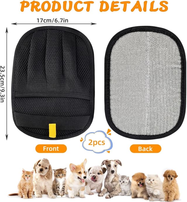 Thumbnail 1 de INQUIRLLY Handschuhe zur Tierhaarentfernung (2 Stück) 🐾