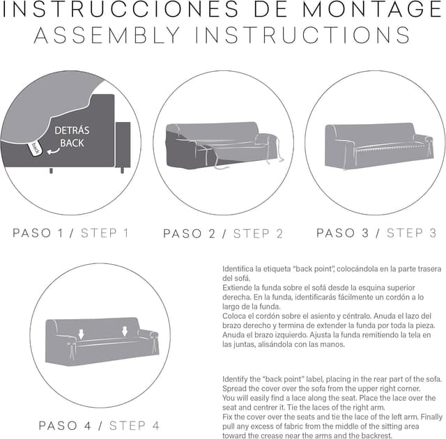 Thumbnail 4 de Eysa Sofabezug Oriente 1-Sitzer 🛋