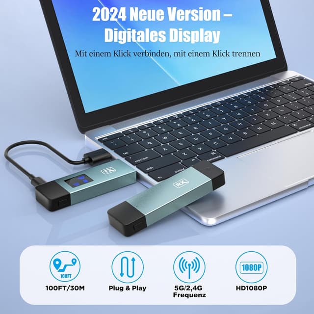 Detalle 2 de HDMI Wireless Transmitter 30 m Verbindung