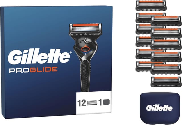 Detalle de Gillette Proglide Recharges 12 x 5 Lames Ultra Affûtées