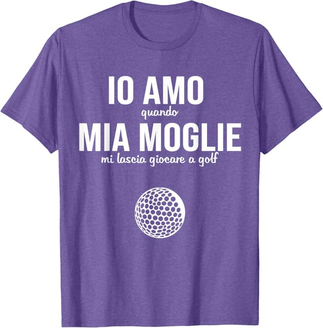 Detalle 1 de Maglietta da golf Divertente Golfisti Regali