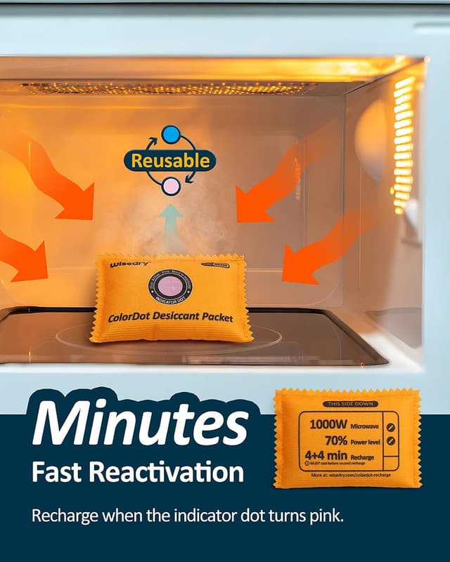 Thumbnail 4 de wisedry 100g sachet déshydratant rechargeable