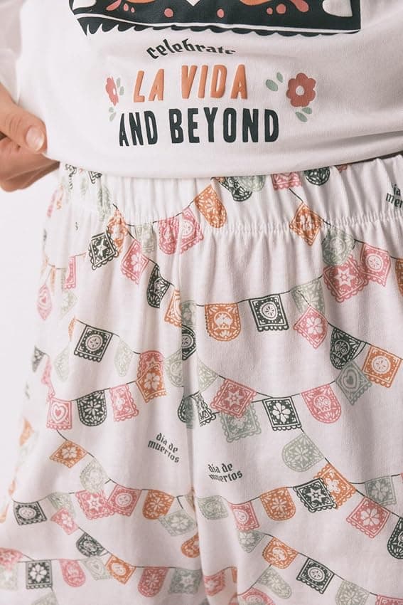 Detalle 2 de Women'secret Pijama Halloween talla S, Standard 1 unidad 🎃