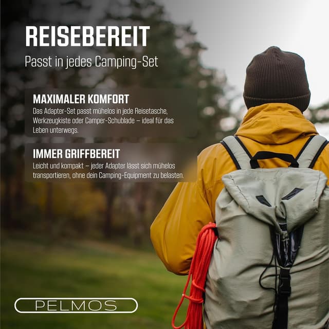 Thumbnail 6 de PEL MOS Gasanschluss Adapter 4-teilig für Gasflaschen