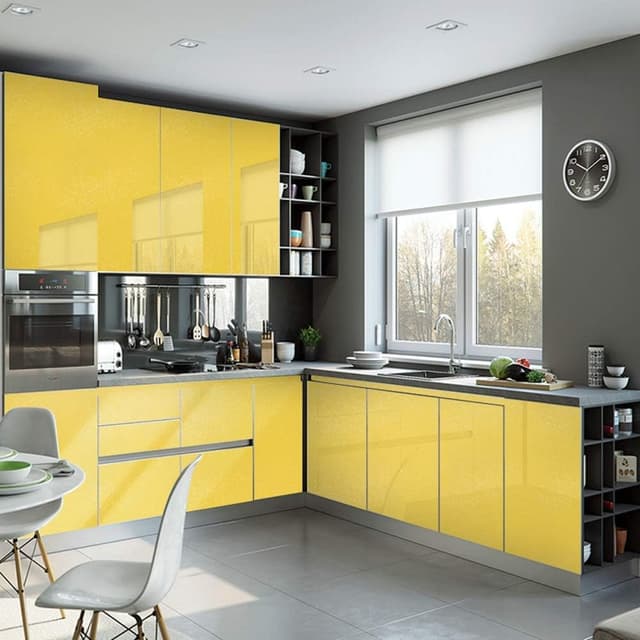 Thumbnail 4 de Hode Vinilo Adhesivo para Muebles Amarillo 60x500cm 🖼