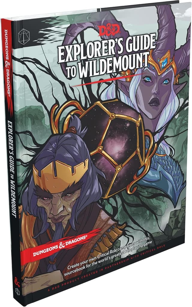 Detalle 2 de Dungeons & Dragons Explorer's Guide to Wildemount (Critical Role campaign setting & adventure book)